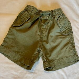 BABY GAP Olive Green Cargo Shorts